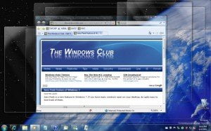 aeropeak2 300x187 Aero Peek Feature of Windows 7