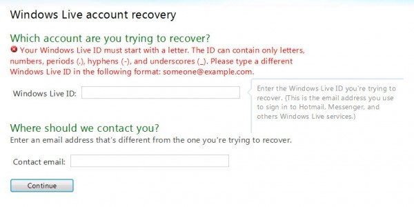 live-recovery live recovery 600x300 What to do if your Windows Live account has been stolen.