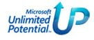 microsoft unlimited potential program logo