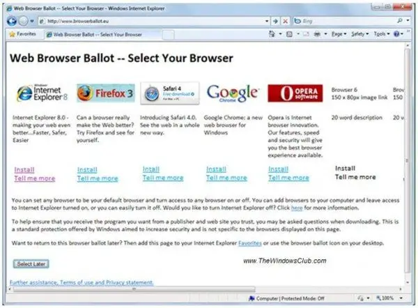 browser ballot screen