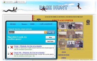 bing page hunt