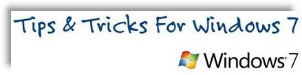 tips for windows 7