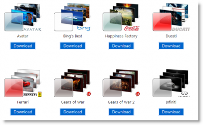 windows 7 featured themes
