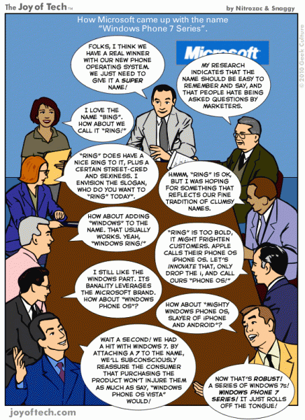 windows7phone windows7phone 436x600 Comic: How Microsoft came up with the name Windows Phone 7 Series