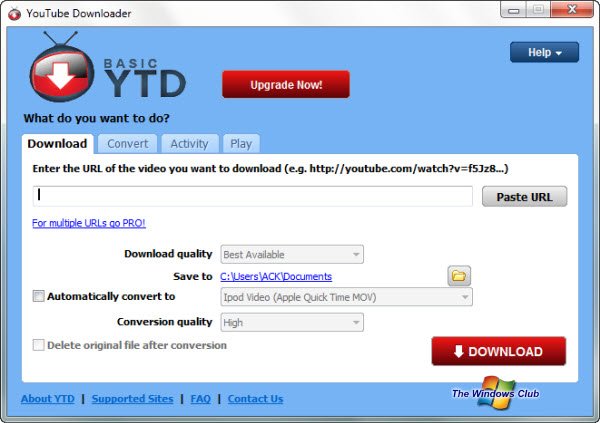 youtube-downloader youtube downloader Download, Convert, Save YouTube Videos with YouTube Video Downloader