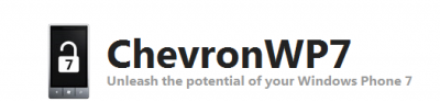 chevronwp7 400x93 Windows Phone 7 first update to disable unlocking exploit