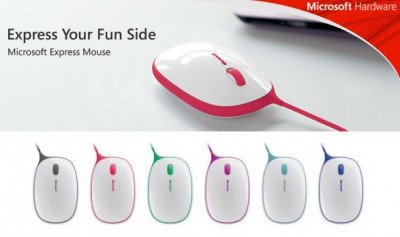 microsoft express mouse 400x237 Microsoft announces most affordable mice series: Comfort and Express Mice