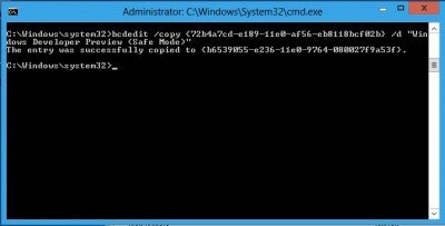 1,3 400x203 Cara Aktifkan dan Boot ke Safe Mode pada Windows 8 Pratinjau Pengembang 