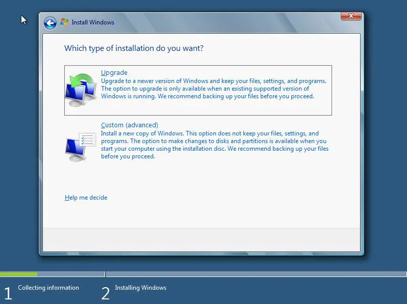 41 Install Windows 8 : Screen shot Tutorial