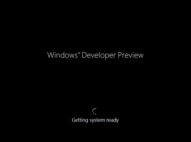 71 Instal Windows 8: Layar Tutorial tembakan
