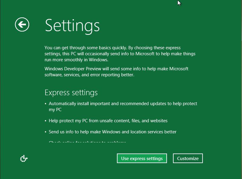 Install Windows 8 : Screen shot Tutorial step-9