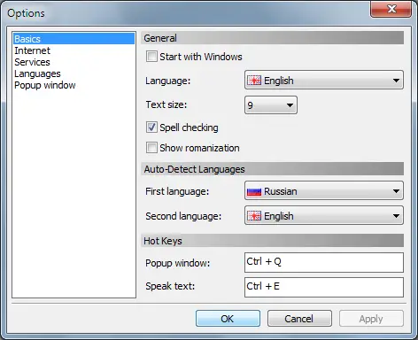 QTranslate 5 QTranslate: A free Translator Utility for Windows 7