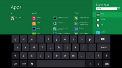 Keyboard screenshot halaman 400x224 Microsoft meluncurkan Windows 8 Fitur baru dan screenshot