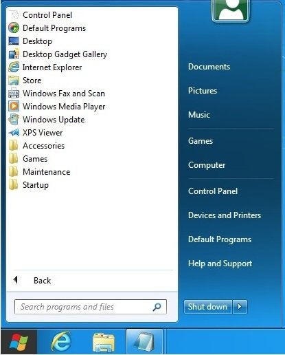 strtmeny Nonaktifkan Metro UI Dan Dapatkan Windows Classic 7 Start Menu pada Windows 8 Gaya