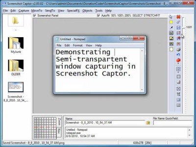 screenshot captor 400x300 10 Free Screen Capture Software For Windows 7 | 8