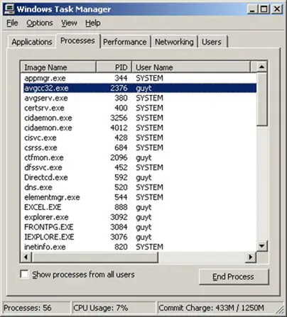 windows xp task manager Evolution of the Task Manager   From Windows 3 to Windows 8