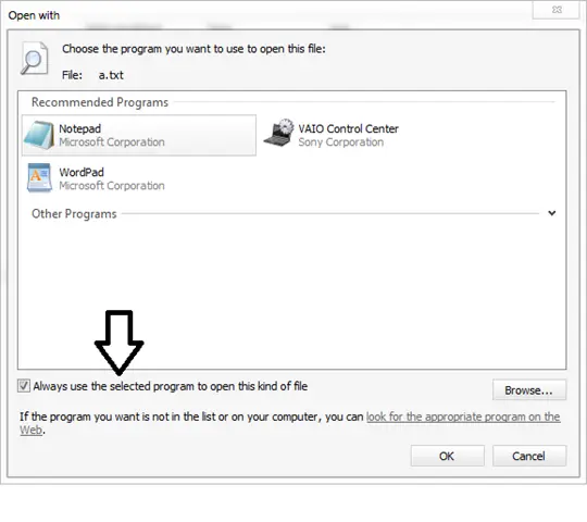 prog defaults 9 Fix: Unable to Change Default Program Extension on Windows 7