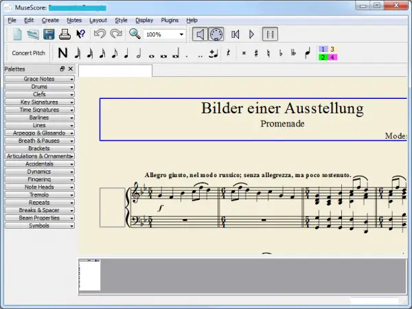 MuseScore 600x450 Download MuseScore for Windows   A Freeware to Notate and Compose Music