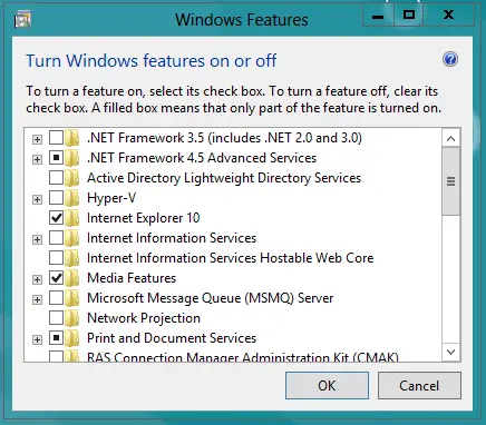 WindowsFeature1 Aktifkan NET Framework 3.5. Pada Windows 8 Preview Konsumen