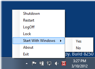 hotshut 8 10 cara yang berbeda untuk Shutdown atau Restart Windows 8