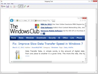 snip 3 400x302 Menggunakan potongan Tool untuk menangkap screenshot pada Windows 8 Tips & Trik