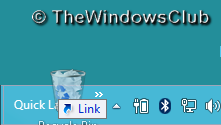 Tambahkan taskbar Pada Windows 8 3 Tambahkan Recycle Bin Untuk Taskbar Pada Windows 8