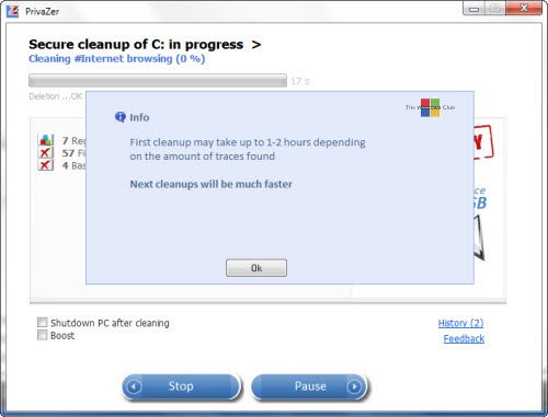 9 privazer PrivaZer: Freeware Power packed Privacy Tool & Cleaner for Windows
