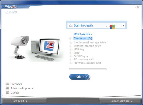 privazer what PrivaZer: Freeware Power packed Privacy Tool & Cleaner for Windows