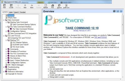 take command online help 400x260 take command online help 400x260 TCC/LE : A free replacement for Windows Command Prompt