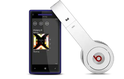Beats audio 400x255 HTC announces Windows Phone 8X and 8S superphones