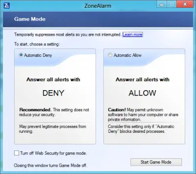 GM 400x355 ZoneAlarm Free Antivirus + Firewall for Windows: Review & Download