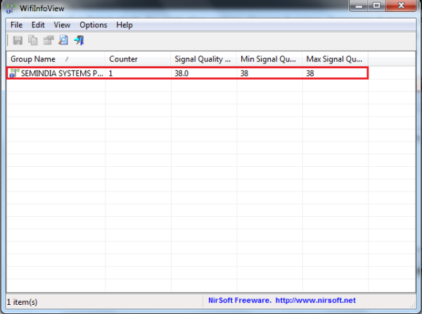 WiFiInfoView manufacturers name 600x446 WifIInfoView: Monitor and get detailed information on Wi Fi networks around you