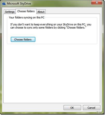 SkyDriveSync0 How to use Selective Sync option in SkyDrive
