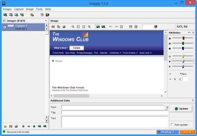 snappy freeware 10 Free Screen Capture Software For Windows 7 | 8