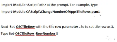 cmd 2 Change Number of App Tile Rows on Windows 8 Start Screen using PowerShell