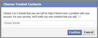 tf 3 Configure Facebook Trusted Contacts Security Setting