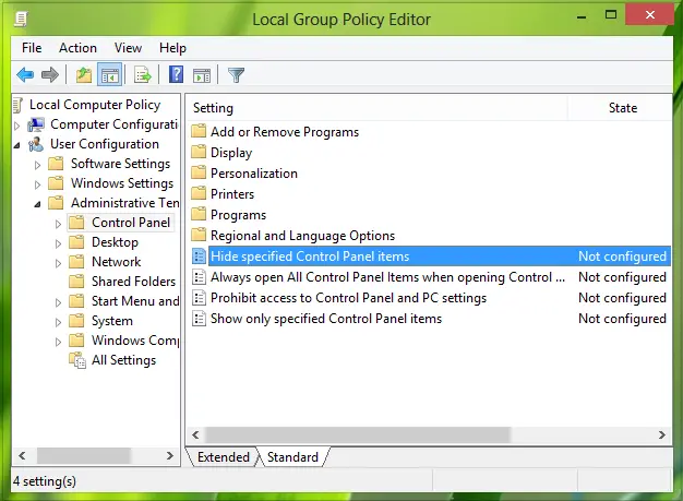 Fix Empty Control Panel 3 FIX: Control Panel Empty or Blank in Windows 8 | 7