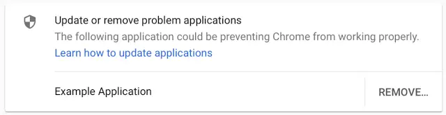 Chrome to block third party injections