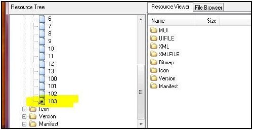 Registry Changes for BMP or Resource Files