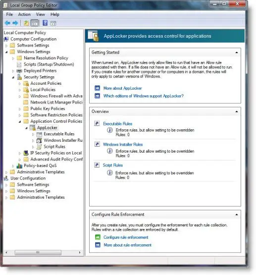 AppLocker in Windows 7 Control which software should run - 41
