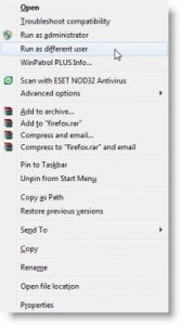 How to Run as different user in Windows 11/10
