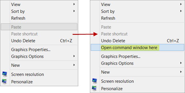 Opening command prompt from a folder using CMD.exe - Ten hidden Windows command  prompt tricks