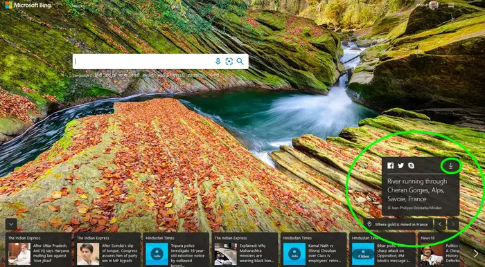 How to download Bing wallpapers to your Windows PC