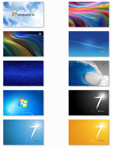 Top 10 desktop wallpapers for Windows 7