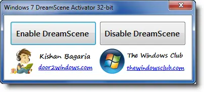 Windows 7 DreamScene Activator screenshot