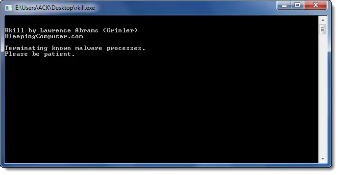 RKill Kill persistent malware processes before running security software - 51