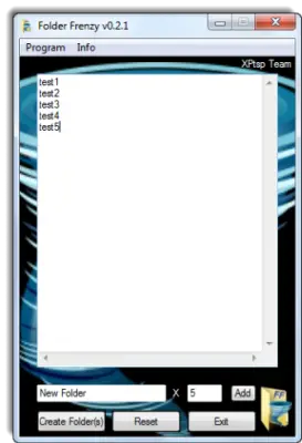 Create multiple folders in Windows