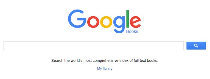 search google books for words