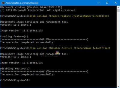 How to enable Telnet in Windows 11/10
