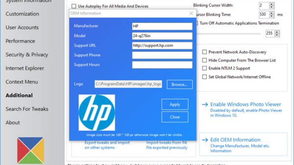 Change Oem Boot Logo Windows 10 Change Oem Boot Logo Windows 10